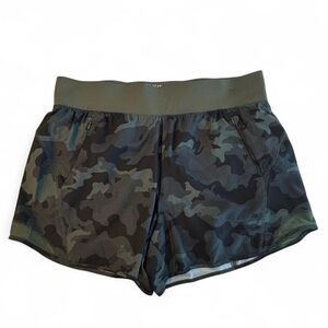 Tek Gear Gray and Black Athletic Shorts